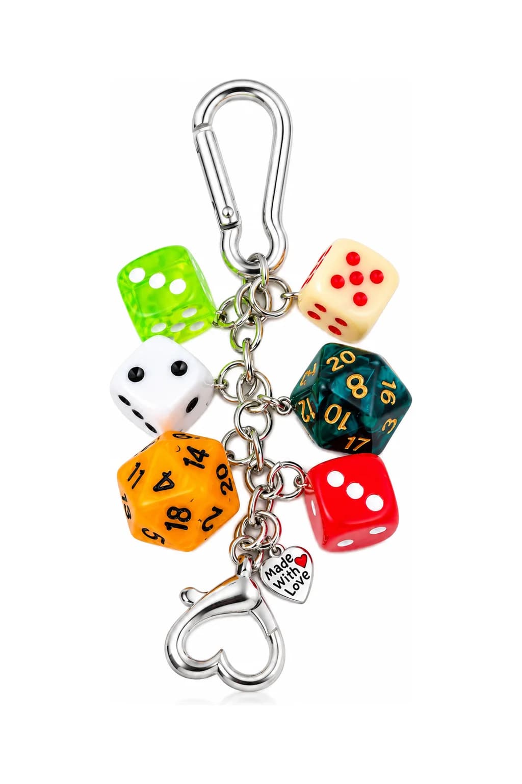 Lucky Dice keychain