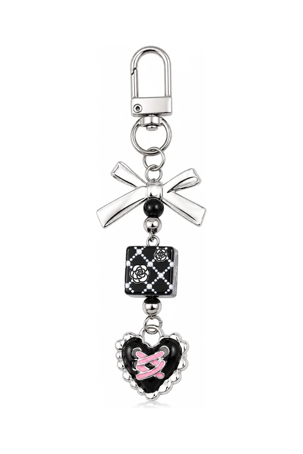 Rose Heart keychain